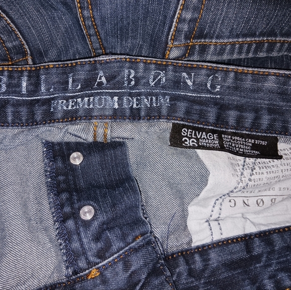 New Billabong Men's Straight Leg Jeans - Picture 9 of 10
